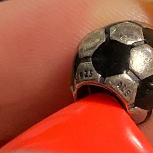 Pandora Jewelry - Pandora Authentic Soccer Ball Charm Pandora Jewelry - Pandora Authentic Soccer Ball Charm